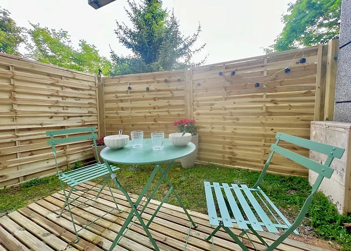 Art Deco Avec Terrasse Aux Portes Du Parc *